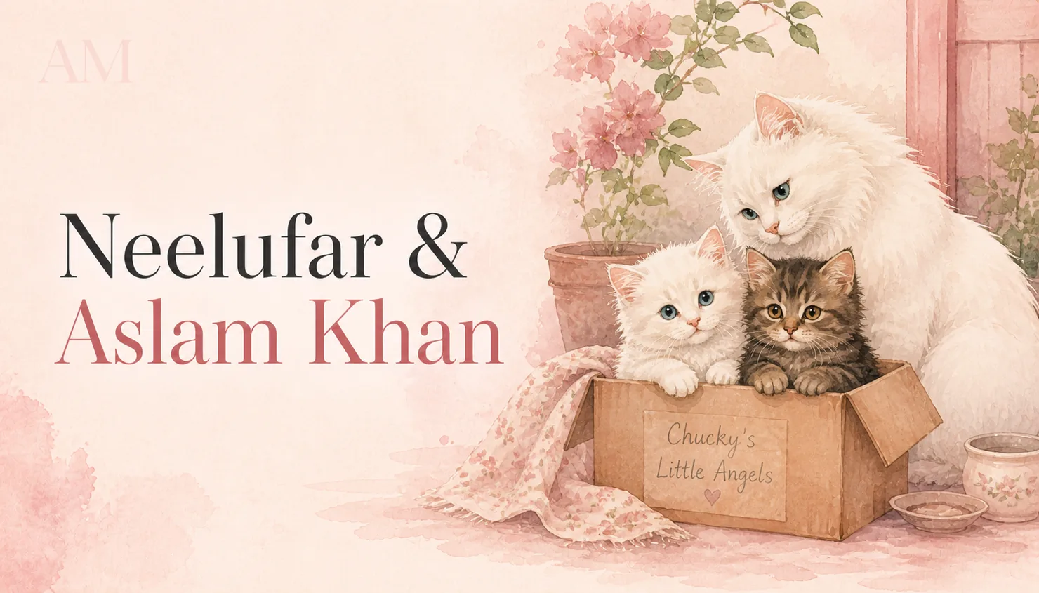Neelufar & Aslam Khan