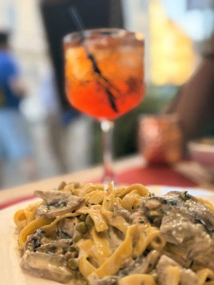 A corner of Rome — coffee, light, and the ordinary made cinematic